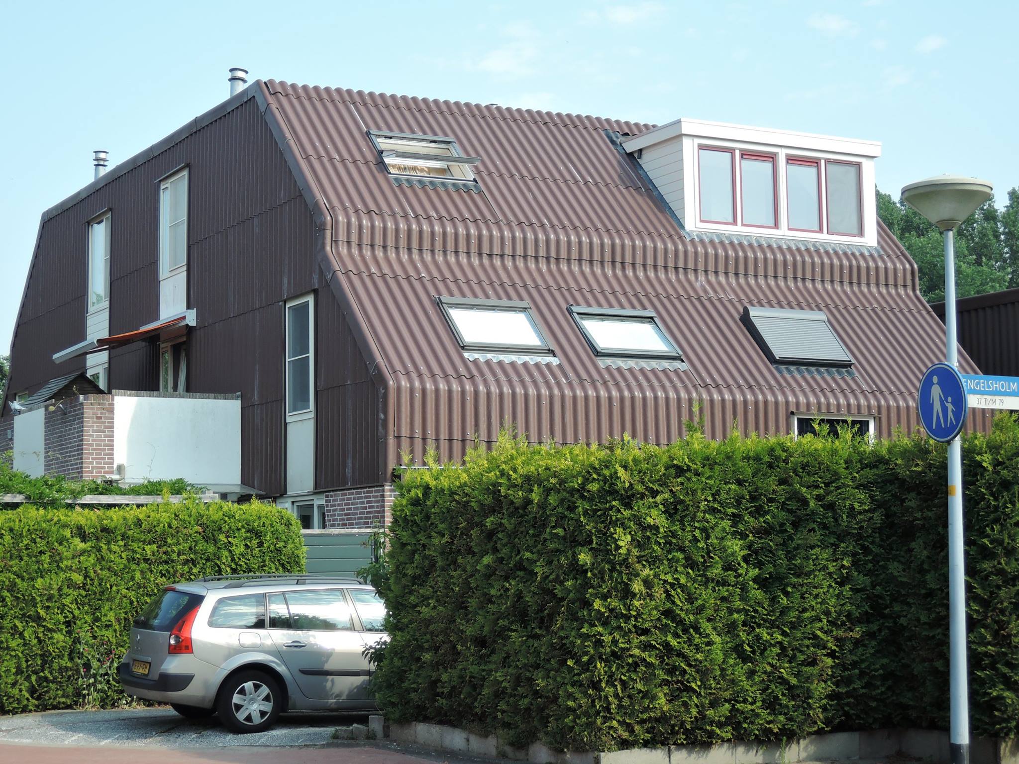 Sanering golfplaten woningen Hoofddorp