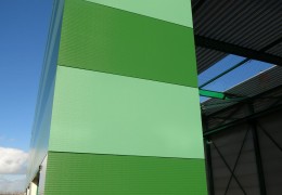 Nieuwbouw bedrijfshal Van der Bel te Middenmeer